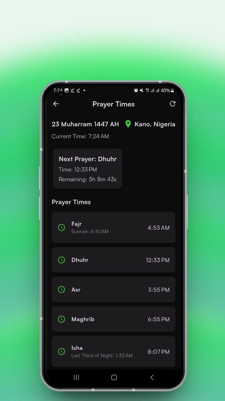 Lokutan Sallah Albani App