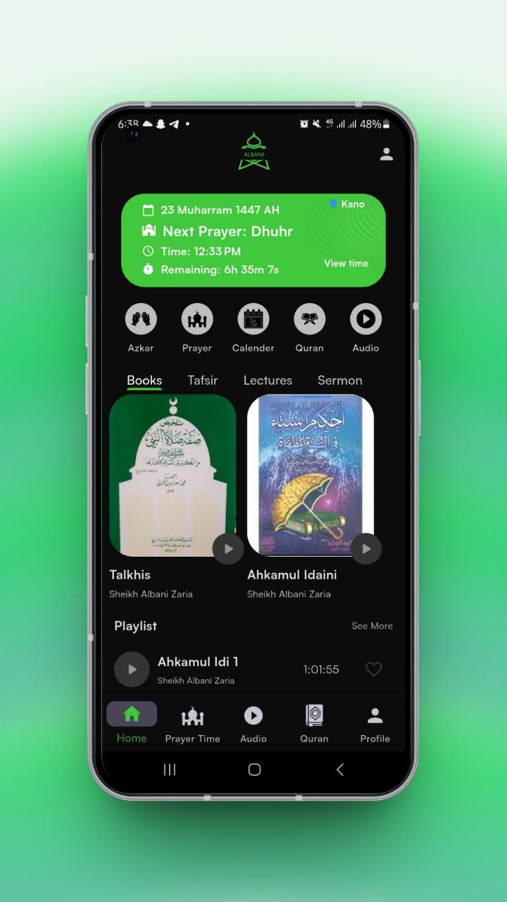 Wa'azozi daga Sheikh Albani Zaria